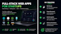 build a fullstack web app and blockchain application