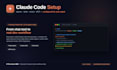 set up claude code with custom agents, skills and hooks for your dev workflow