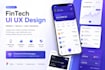 design fintech app UI UX in figma, crypto dashboard UI design, banking wallet UI