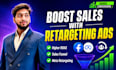 set up facebook retargeting ads and conversion funnel