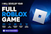 develop your full roblox game in roblox studio