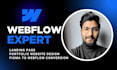 design your webflow website as webflow expert and developer