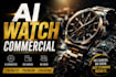 make luxury ai watch showcase videos for instagram