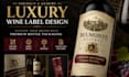 design premium wine, whiskey, vodka, beer packaging