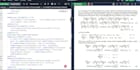 typeset mathematical equations in latex and overleaf