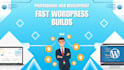 buid a fast wordpress website,full stack web and ai powered