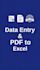 do expert data entry and file conversion