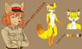 draw custom furry reference sheet ,furry oc character design