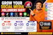 increase social media followers