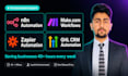 build ai automation workflows with n8n, make, zapier and ghl