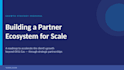 develop a partner ecosystem strategy for your business