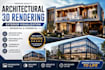 design architectural 3d models, commercial rendering and visualization