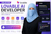 build your ai saas mvp web app using lovable and supabase