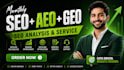 boost your website with ai SEO GEO optimization and GEO aeo optimization