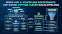 build vapi ai voiceflow receptionist vapi retell python fastapi sales pipelines