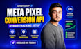 setup meta pixel conversion API hybrid tracking with meta event deduplication