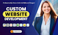 build rebuild custom website development full stack front end back end developer