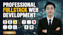 do a custom website development as a professional fullstack developer