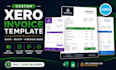 create custom xero invoice template quote receipt and po design