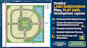 design a detailed land subdivision plan,  plat map, development layouts
