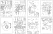 draw coloring book and activity pages for KDP