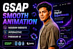create a premium gsap animated website