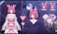 design and rig live2d vtuber model 2d vtuber model vtuber commission 2d anime