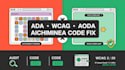 fix your website to be fully wcag, ada and aoda compliant with clean code