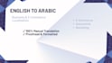 be your english to arabic business translator