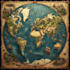 create event, tourist, and fantasy map illustration