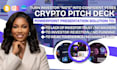 design investor pitch deck crypto pitch deck blockchain startup crypto pitchdeck