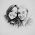 make portrait character logo and friendship portrait