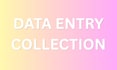 do data entry collection