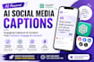 write instagram captions and hashtags for your business