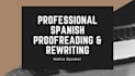 proofead and edit your spanish documents