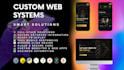 develop a custom website or web system for your business