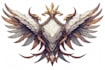 create professional fantasy crest illustrations for novels and games