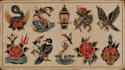 make old school tattoo illustrations