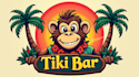 design a monkey tiki bar mascot logo 1 day