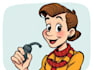 design classic 1930s rubber hose cartoon illustrations
