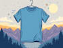 create premium poster and merchandise illustration design