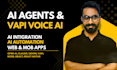 build ai agents, vapi voice ai chatbot and ai mobile app