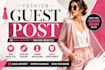 provide high da fashion niche and guest posting sites for backlinks