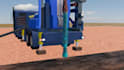 do industrial borewell dth drilling rig offshore technical machine 3d animation
