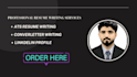 write edit ats resume as expert CV maker in 24 hours