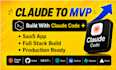 claude code developer claude code app developer full stack saas mvp web app ai
