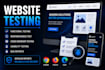 professionally test your website and provide bug reports