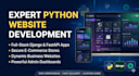 build a responsive python web application