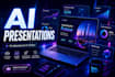 create professional ai presentations and pitch deck