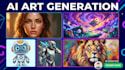 create realistic ai art and portraits